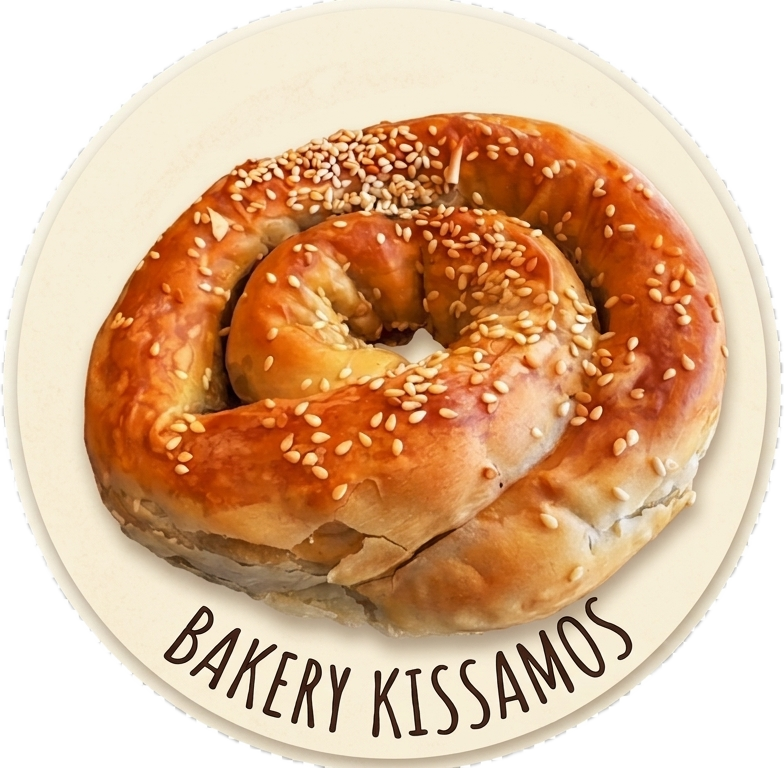Bakery Kissamos logo — traditional Greek bakery in Crete
